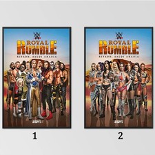 THE ROAD TO WRESTLEMANIA BEGINS AT THE ROYAL RUMBLE Poster