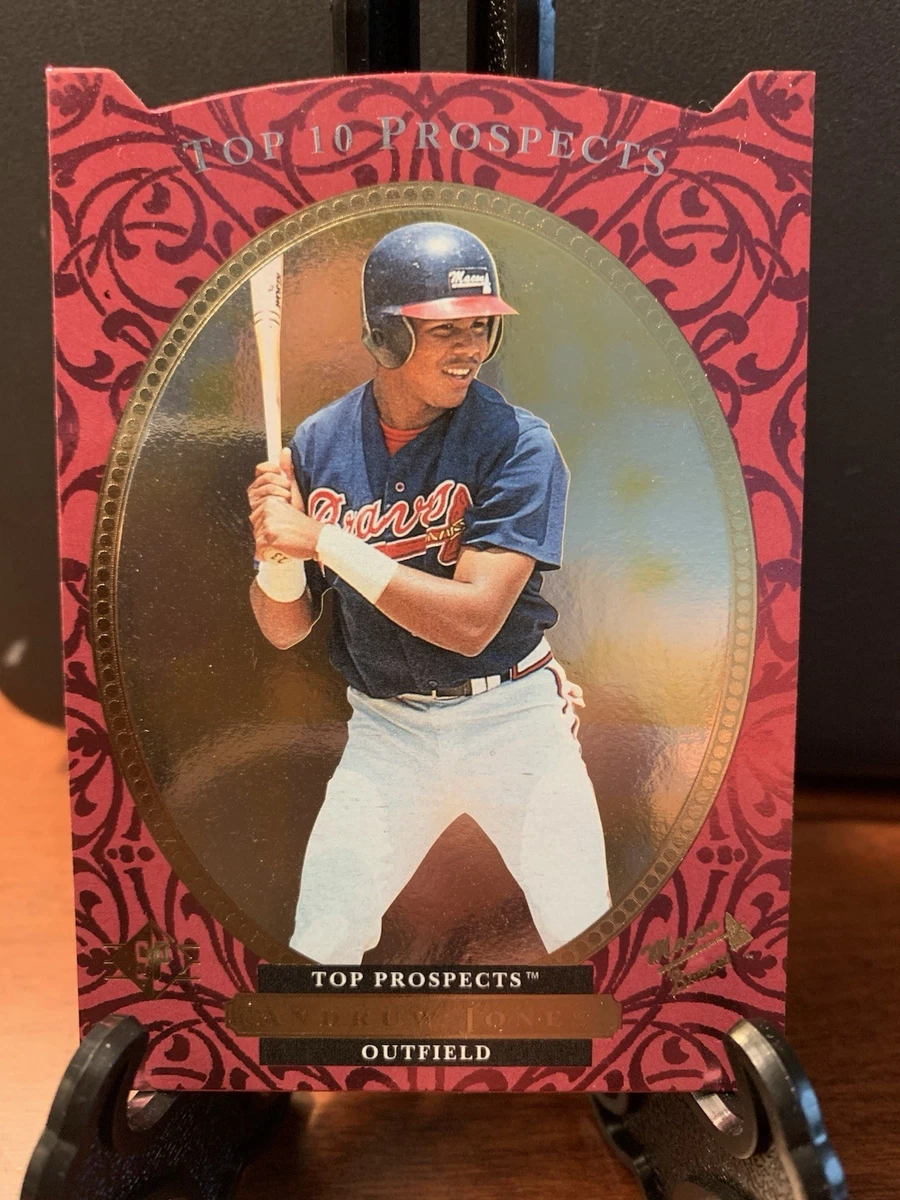 Upper Deck Andruw Jones Baseball Sports Trading Cards Upper Deck Andruw Jones Baseball Sports Trading Cards