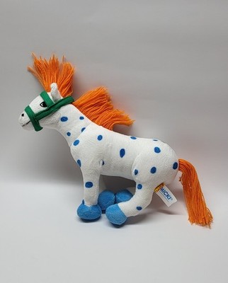 Micki Pippi Longstocking  Lilla Gubben  the Horse 11  Plush Toy Polka Dot Horse