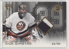 2003 Pacific Private Stock Titanium Hobby Jersey Number 24/50 Rick DiPietro 01qm