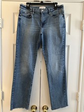 Lucky Brand Sweet Mid Rise Straight Jeans Women 12/31 Medium Wash Blue Denim