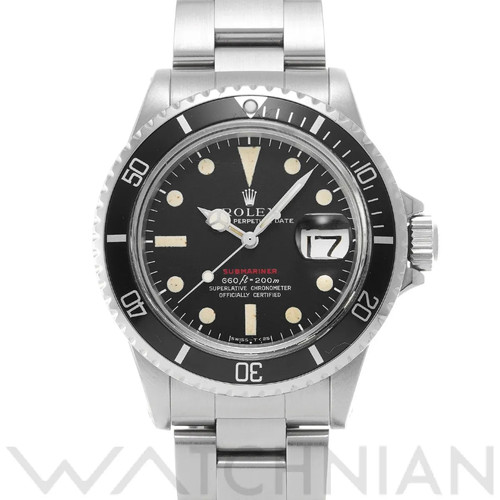 Rolex Submariner 1680 40mm Stainless Steel Black Wristwatch #W...