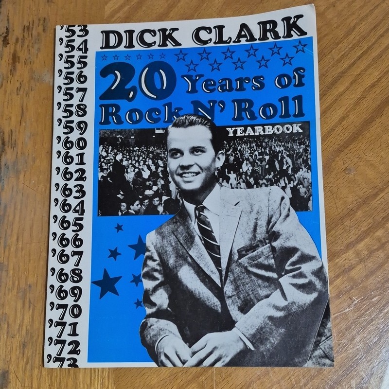 Dick Clark 20 Years of Rock 'N' Roll Yearbook with Bonus Record