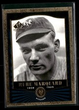 2001 SP Legendary Cuts #43 Rube Marquard