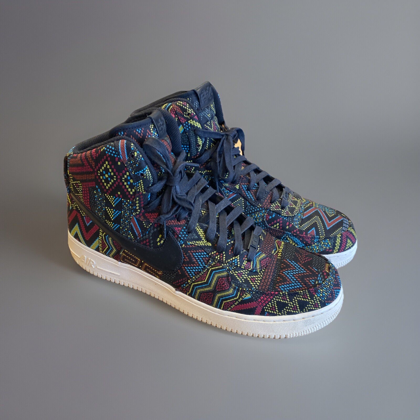 6115) Nike Air Force One High BHM Black History Month 836227-001