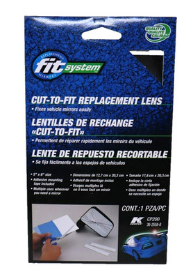 Fit System Cut-to-fit Replacement Lens Small 5'' x 8'' Cut-to Fit Glass CP200