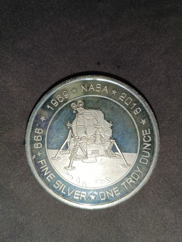.999 Silver Round Bullion 1 Troy Oz. (Apollo 11)