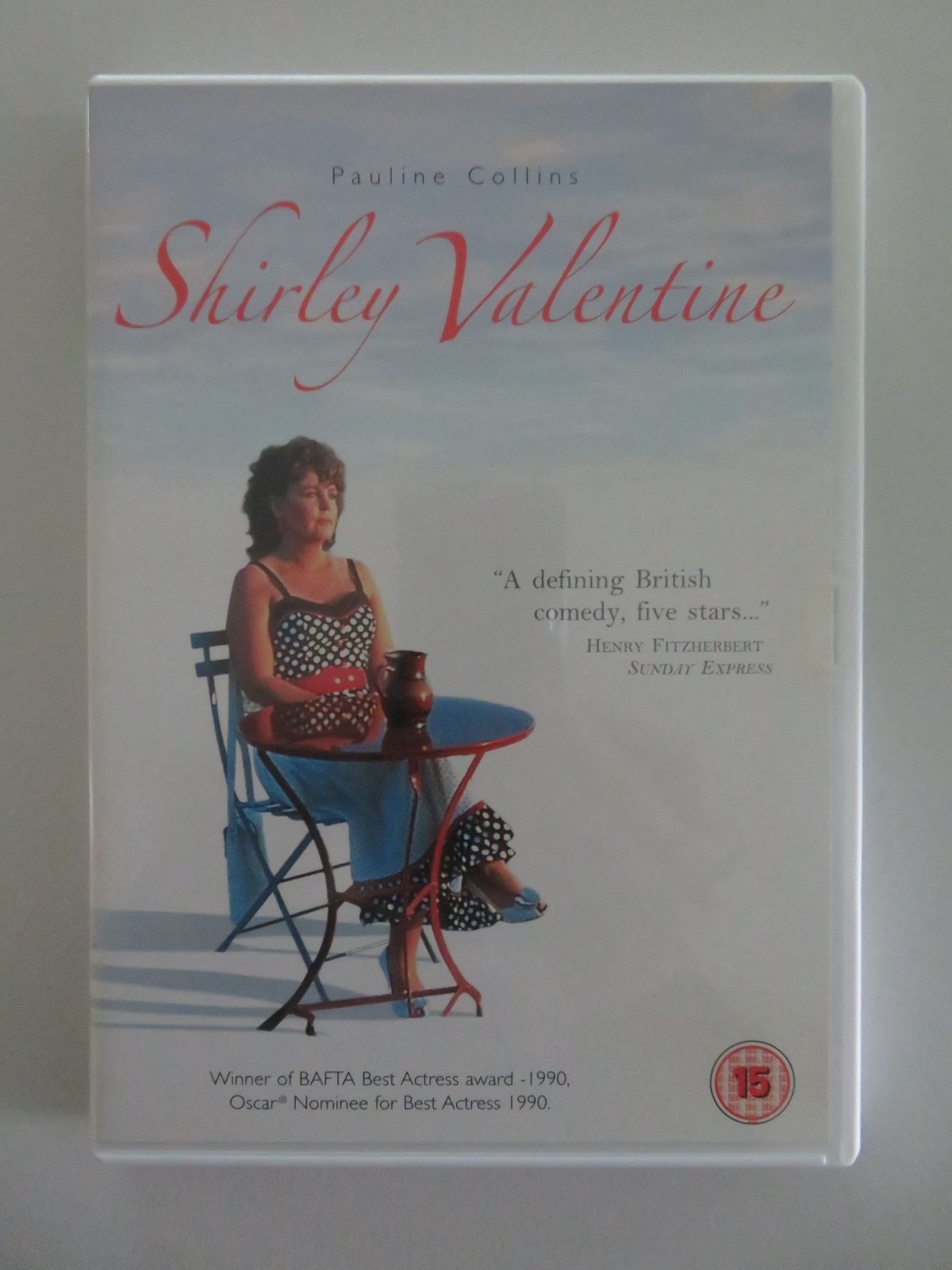 SHIRLEY VALENTINE (DVD) PAULINE COLLINS TOM CONTI 1989 REGION 2