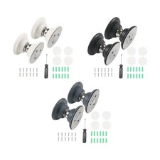 2Pcs RV Door Stopper Wall Floor Mounting RV Baggage Door Catch for Motor Home