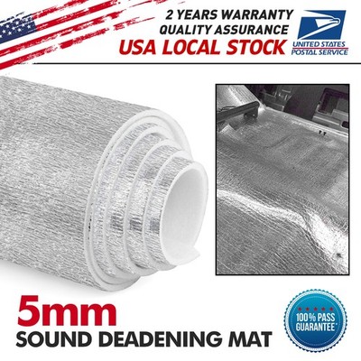 Sound Deadening Mat with Reinforced Edges Tear Resistant Industrial Application
