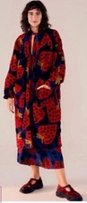NWT Farm Rio Maxi Heartberry Strawberry Fleece Cardigan In Size Large