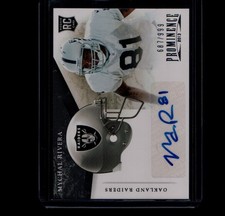 2013 Panini Prominence - Mychal Rivera #212 /999 (AU, RC)