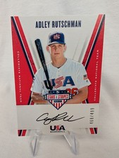 2019 Stars & Stripes Baseball Adley Rutschman #CNT-AR Signatures Auto /499 USA