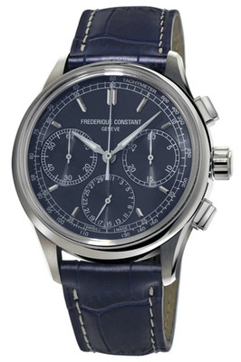 Frederique Constant Men's Automatic Chronograph Blue Watch 42MM FC-760N4H6