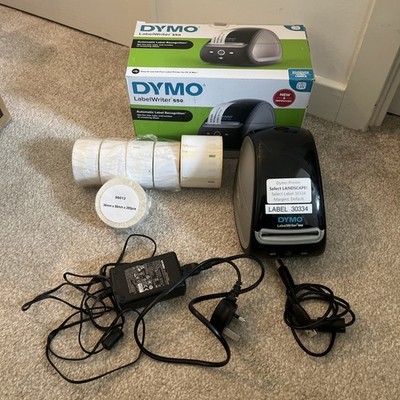 Dymo LabelWriter 550 Turbo Thermo Etikettendrucker + 7 ROLLEN ETIKETTEN (D4))