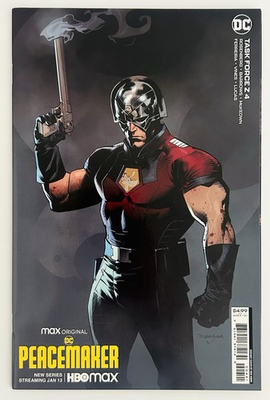 #ad Task Force Z #4 Dan Mora Peacemaker Variant 2022 VF $19.99