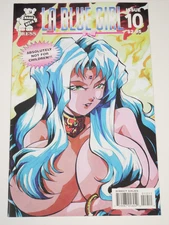 La Blue Girl #10 Manga Themed Comic (1997 Bare Bear Press Series)