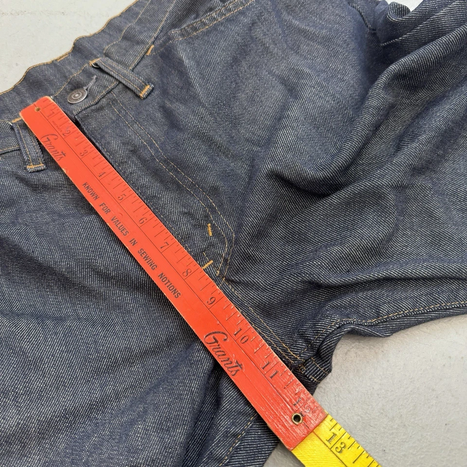VTG 70s Levis 646-1910 Flare Bottom Jeans Black Tab Talon Zip 32x29 Sta-Prest - Image 3 of 4