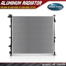 Aluminum Radiator without Oil Cooler for BMW X5 2019-2022 X7 2019-2023 L6 3.0L