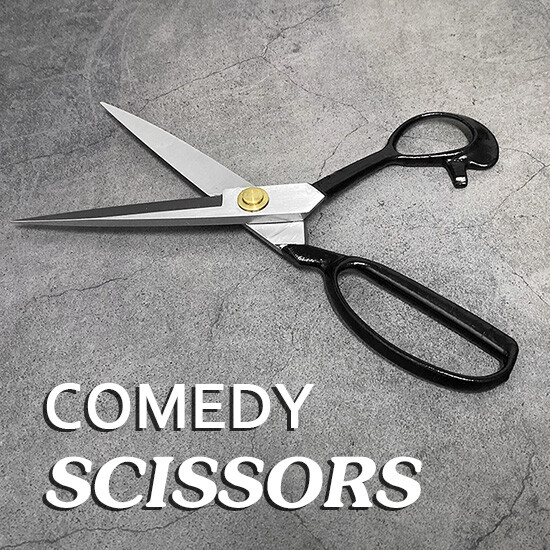 Interactive Comedy Scissors Magic Trick for Close Up Performances and Gimmick Humor-image