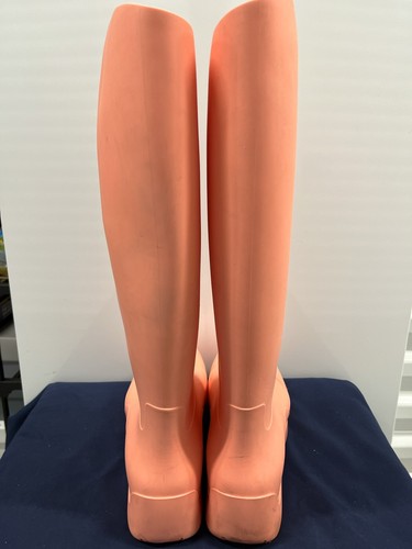 BOTTEGA VENETA Puddle Knee Boots Pink Women’s Size 41 - Picture 5 of 8