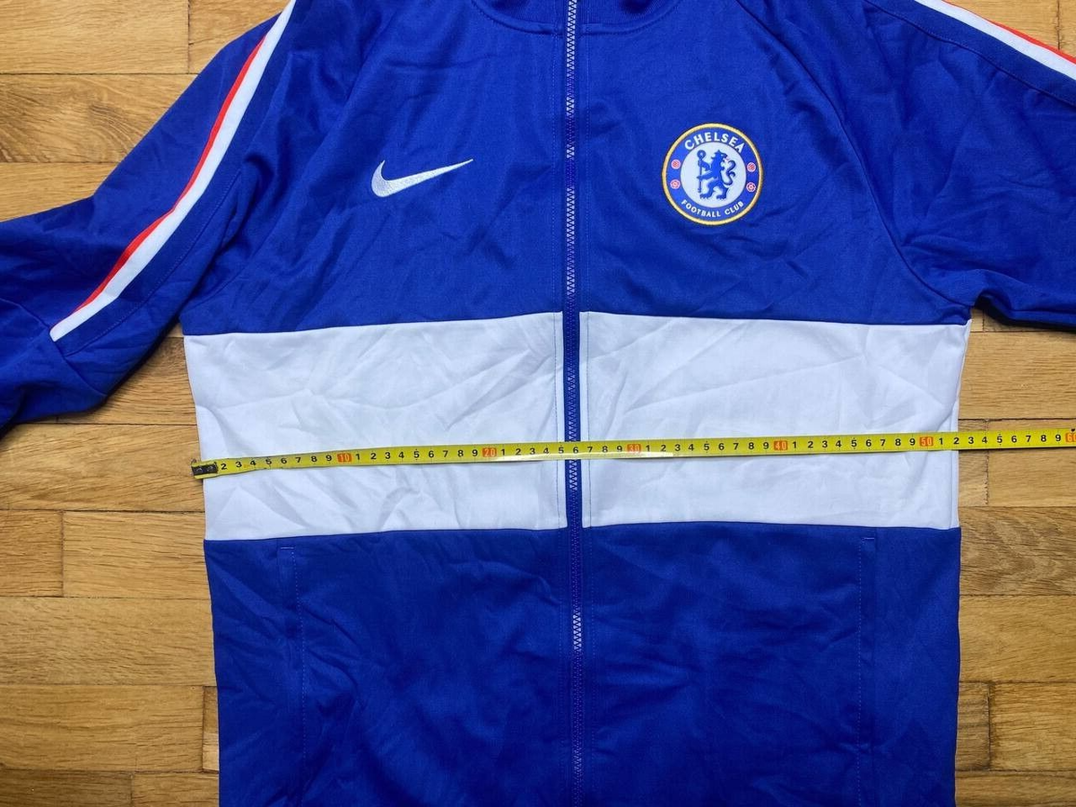 Chelsea Football Training sport mens Jacket L size Blue | eBay