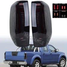 Rear Brake Tail Lights Smoke Lens Fit For Nissan Frontier Navara D40 2005-2014