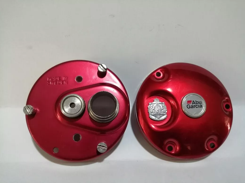 Abu Garcia Ambassadeur 5000 red Baitcasting Fishing Reel Part-Plate ขวาซ้าย