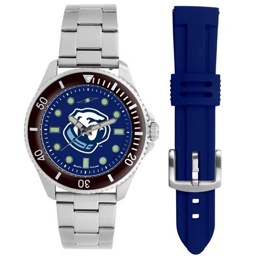 Sun Time Men's Licensed Collegiate Contender Watch Gift Set (Pick Your Team) - Picture 25 of 210