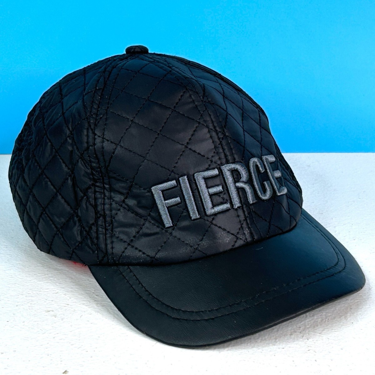 BCBGeneration Womens FIERCE Gotham Black Cap Hat Adjustable  display picture 1