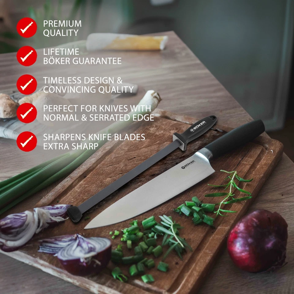 BÖKER® Keramik-Schleifstab Messerschärfer Wetzstab Wetzstahl Grit 1000 - 09BO372 - Bild 3 von 4