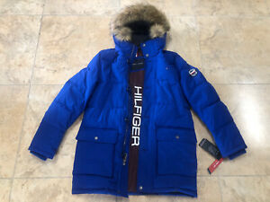 Tommy Hilfiger Men's Wind Resistant Jacket Royal Blue 159AP468 | eBay