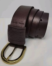 Ralph Lauren New Brown Genuine Leather Belt Size M