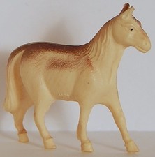 CELLULOID VISCOLOID USA HORSE BLOW-MOLDED TOY