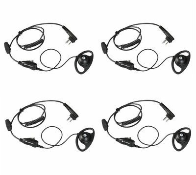 Motorola 56517 Earpieces for DTR600 DTR700 RMM2050 RDU2020 CLS1410 RDV2020 Qty 4