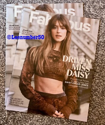FABELHAFTES Magazin Daisy Edgar-Jones 25.8.24 neu UK Susie Dent Andi Oliver