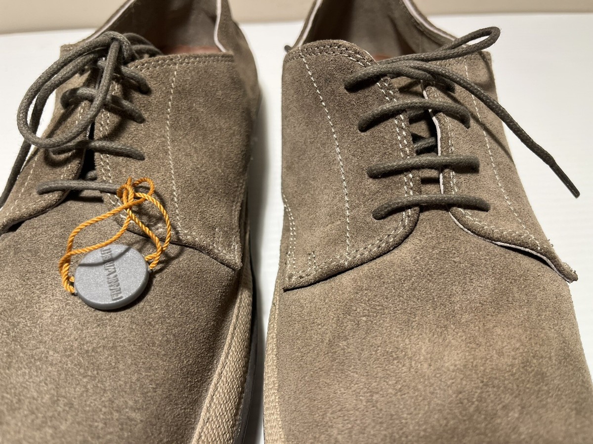 FRANK WRIGHT ST. LUCIA Suede Lace -Up Fashion Sneaker Casual 
