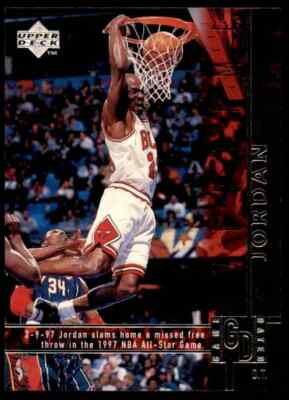 1997-98 Upper Deck Game Dated Michael Jordan Bulls #316 *Noles2148 