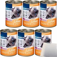 Edeka Katze Feine Mahlzeit Mit Huhn Und Rind 6Er Pack 6X400G Dose Usy Block
