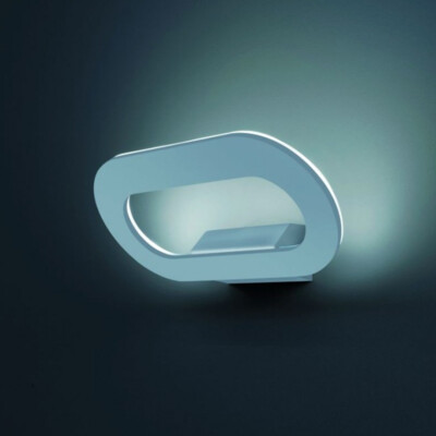 Helestra A88256.46 Tori 44 Wandleuchte LED 8,4W Silber inkl. Leuchtmittel Garten