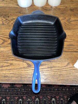 ルクルーゼ　スクエア　スキレット　グリルパン　26cm デューン　クリーム Le Creuset ル・クルーゼ スクエア・スキレットグリル