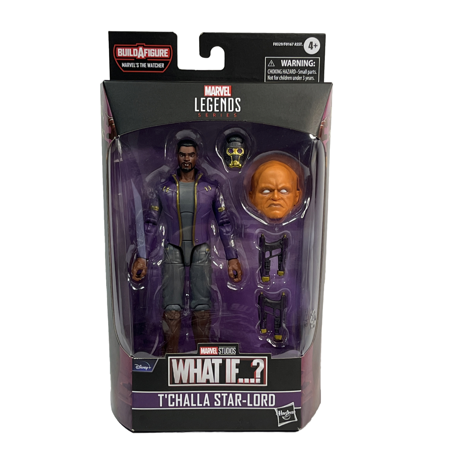 Marvel Legends T'Challa Star-Lord 6-Inch Action Figure with Collectible Accessories  
