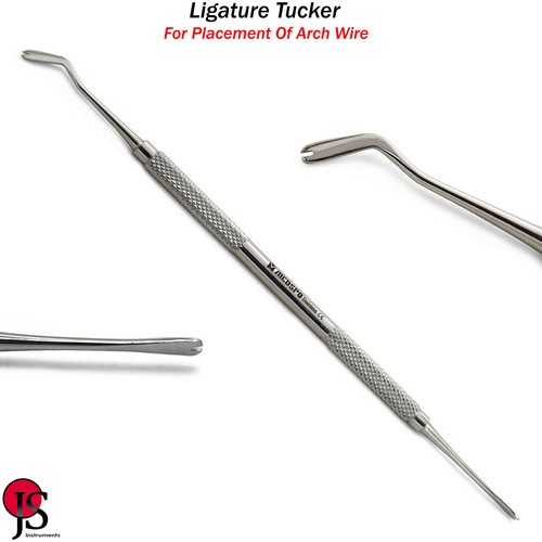 Orthodontic Tucking Ligature Director Tucker Elastic Tying Arch Wire Band Pusher - Picture 6 of 9