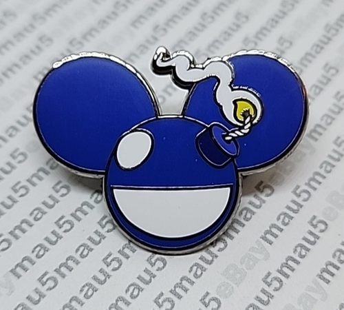 Deadmau5 Series 7 Enamel Pin Numbered to 100 TNT Dynamite Smoking Blue #72 - Picture 2 of 13