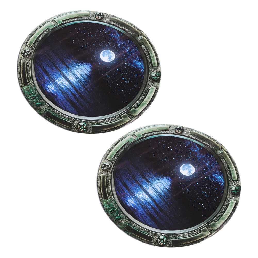 4 Pcs Children Bedroom Sticker Nautical Wall Stickers Ocean Theme