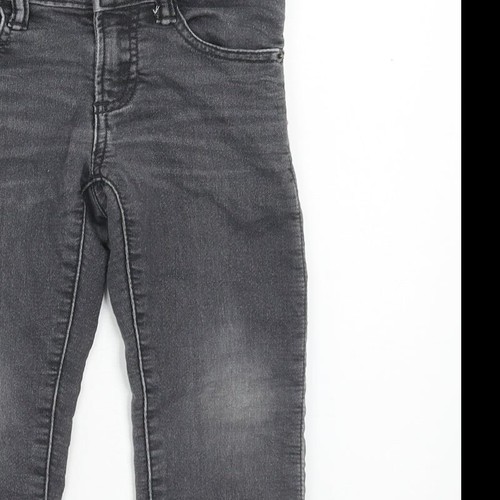 Gap Boys Grey Cotton Blend Skinny Jeans Size 4XL - Picture 10 of 12