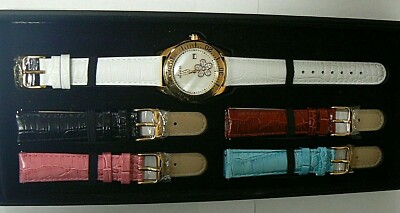 INVICTA TRITNITE SPECIAL‎ EDITION LADIES WATCH SET NEW WITH PAPERS - New Battery Buy Vintage Invicta Lupah Special Edition Tritnite Night  main image 3
