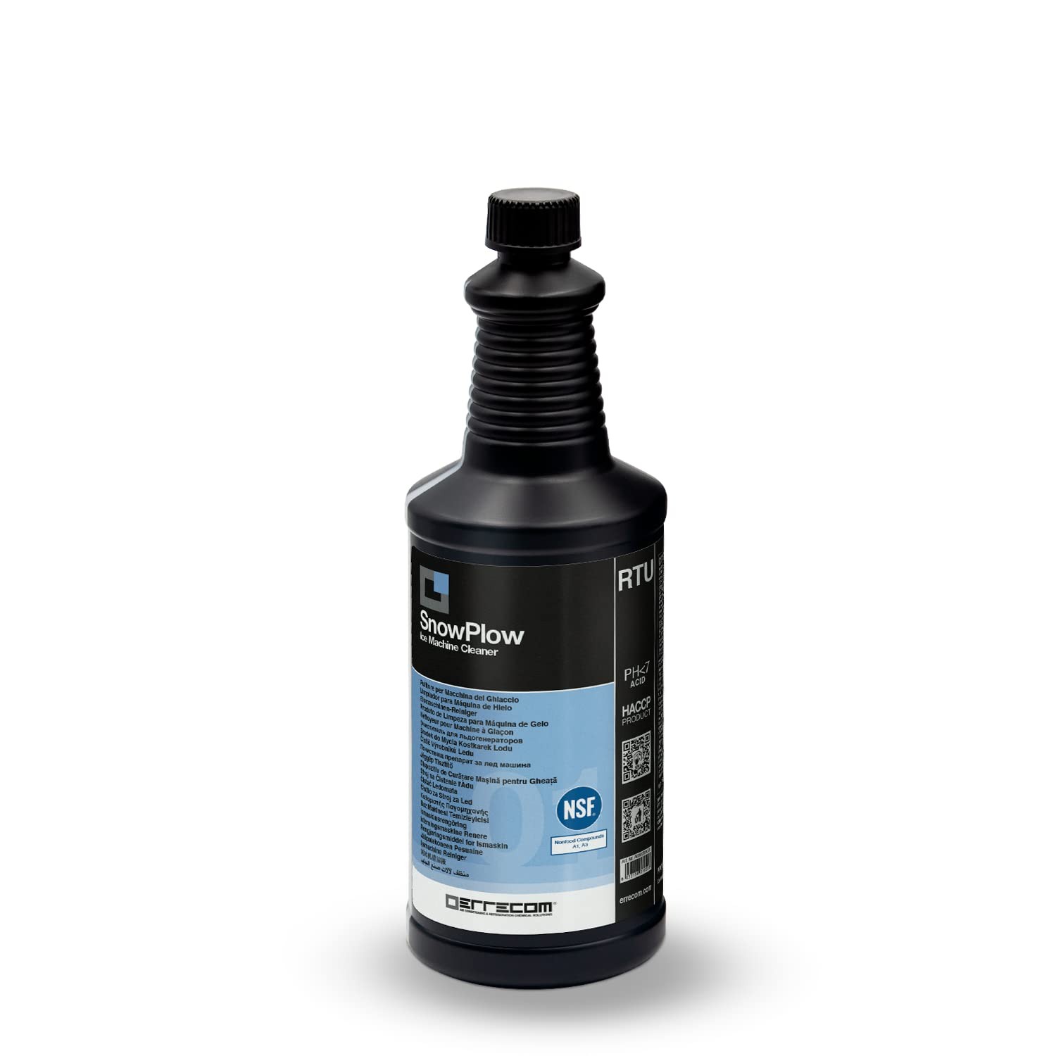 Nettoyant désincrustant anticalcaire SnowPlow 1L pour machine à glace