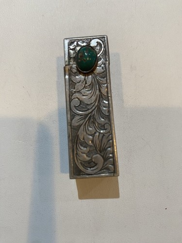 Vintage 800 Silver Lipstick Case 