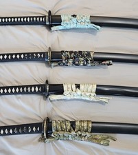 Japanese Nishijin ori Style Sageo  220CM (86.6 inches) for Katana Samurai Swords